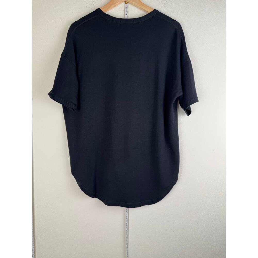 rag & bone Phoenix Vee Jersey V Neck Tee Black M - Picture 11 of 14